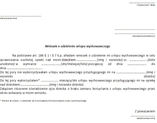 Urlop wychowawczy ile razy można przedłużać? Sprawdź zasady i wyjątki
