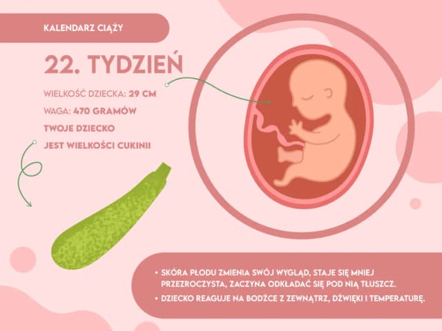 Jak wygląda dziecko w 22 tygodniu ciąży? Zaskakujące zmiany i rozwój Jak wygląda dziecko w 22 tygodniu ciąży? Zaskakujące zmiany i rozwój
