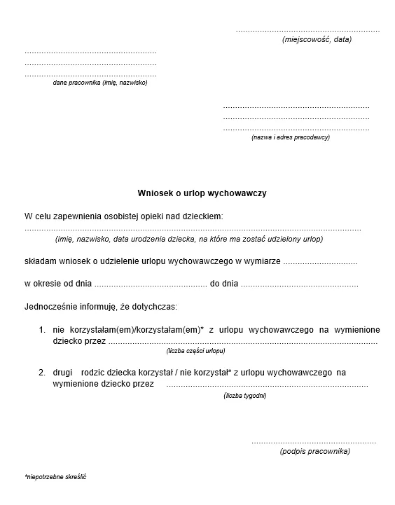 Urlop wychowawczy: kod 121 czy 122? Uniknij błędów w rozliczeniach i dokumentacji
