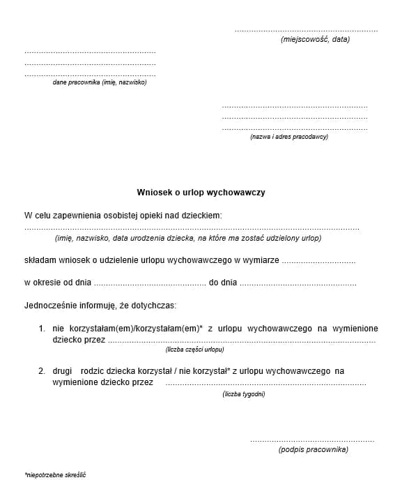 Urlop wychowawczy: kod 121 czy 122? Uniknij błędów w rozliczeniach i dokumentacji Urlop wychowawczy: kod 121 czy 122? Uniknij błędów w rozliczeniach i dokumentacji